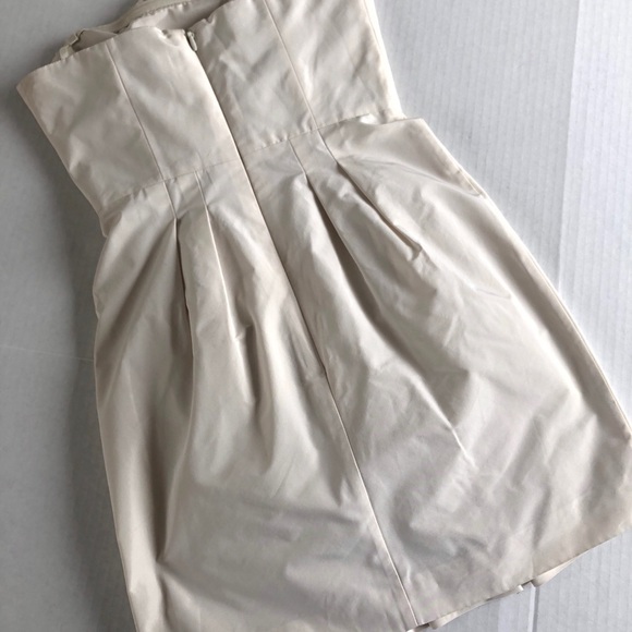 BCBGMaxazria Ruffled Sheath Mini Dress in Corozo - Picture 5 of 8